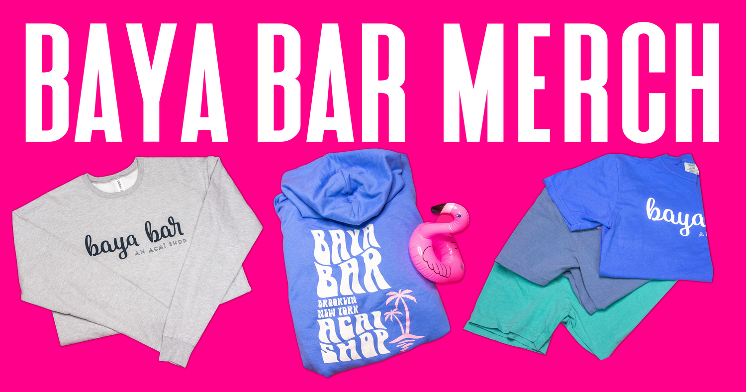 Baya Bar Merchandise