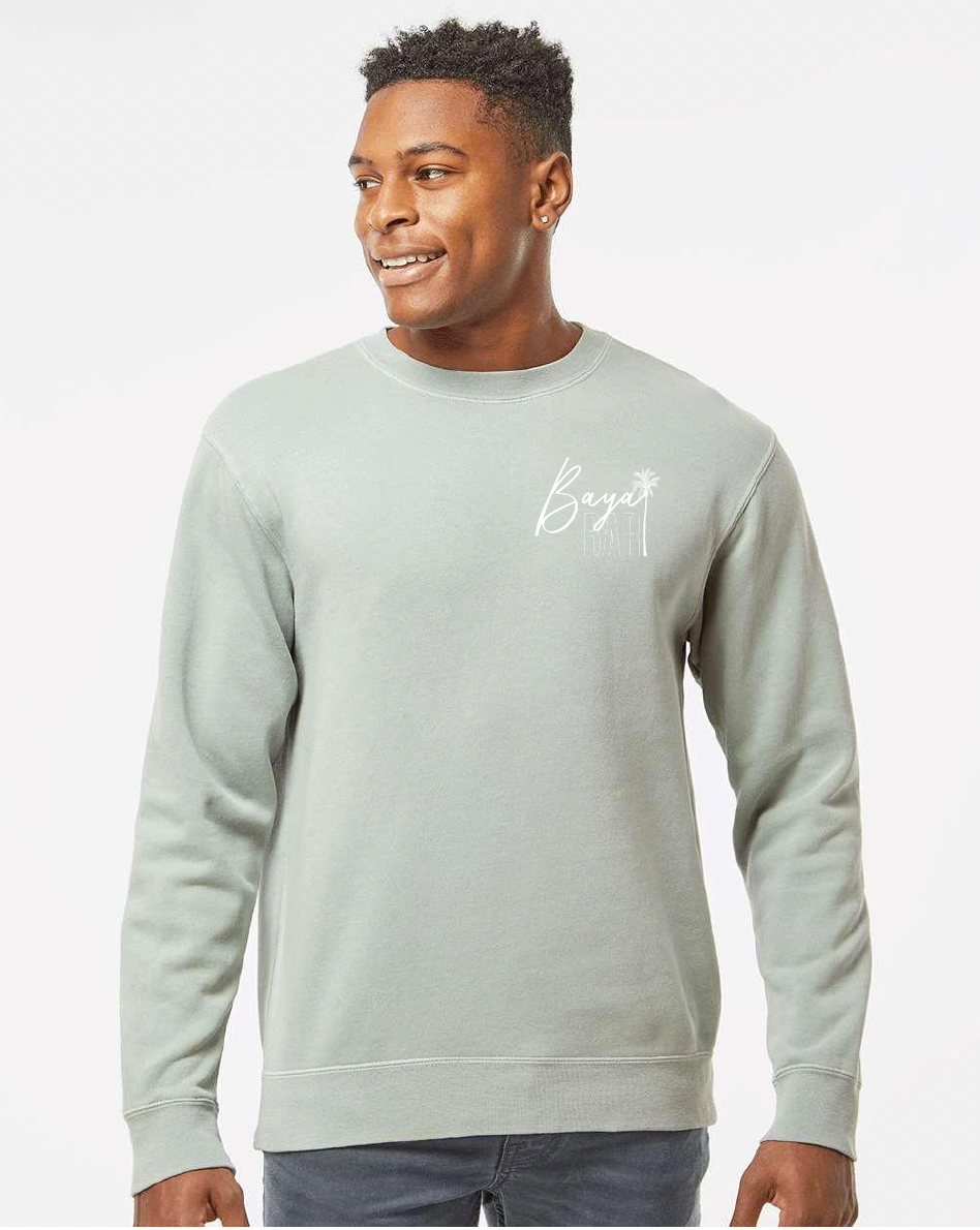 Sage Palm Tree Crewneck