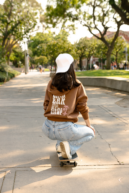 Dark Chocolate Palm Tree Hoodie